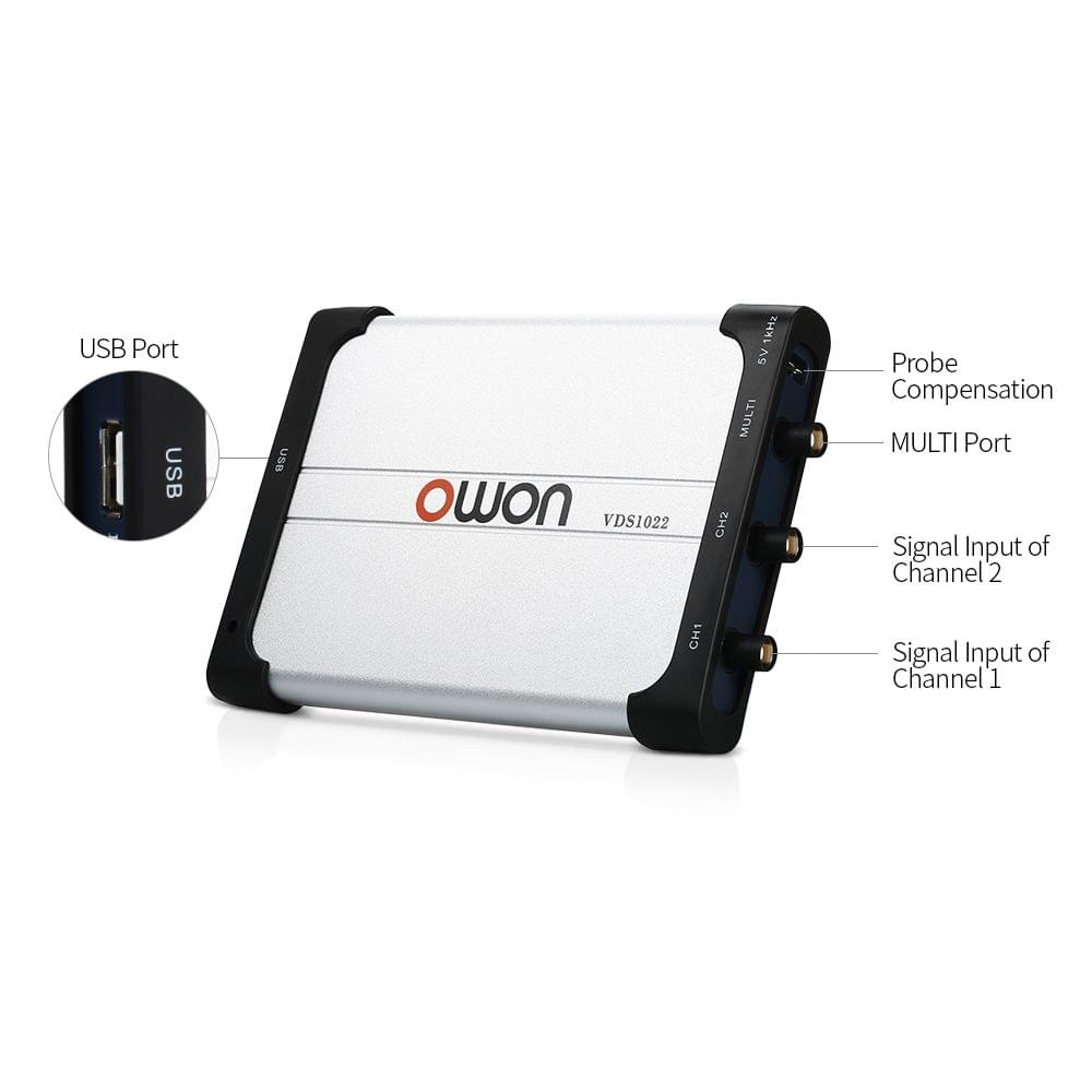 Owon VDS1022 Dual-channel Oscilloscope PC Oscilloscopes - Without misoperation protection