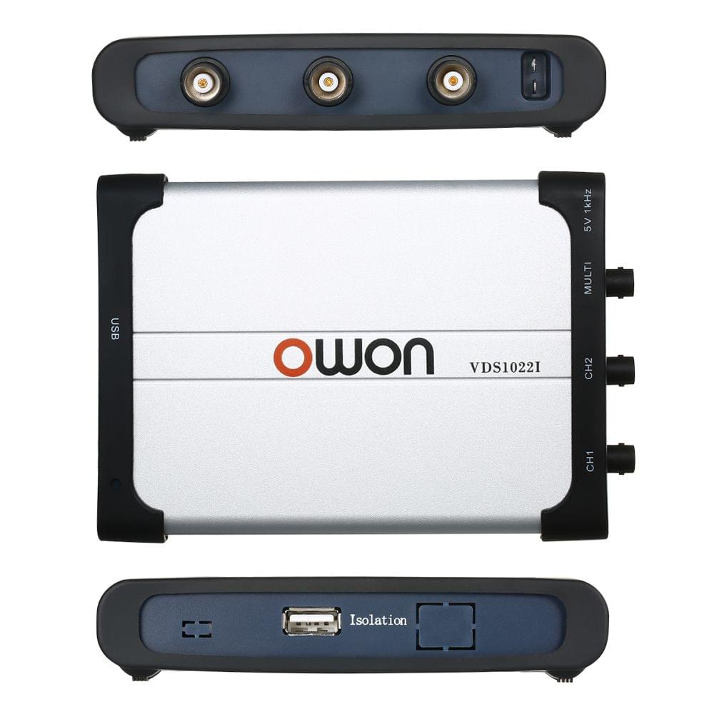 Owon VDS1022I Dual-channel Oscilloscope PC Oscilloscopes - With misoperation protection