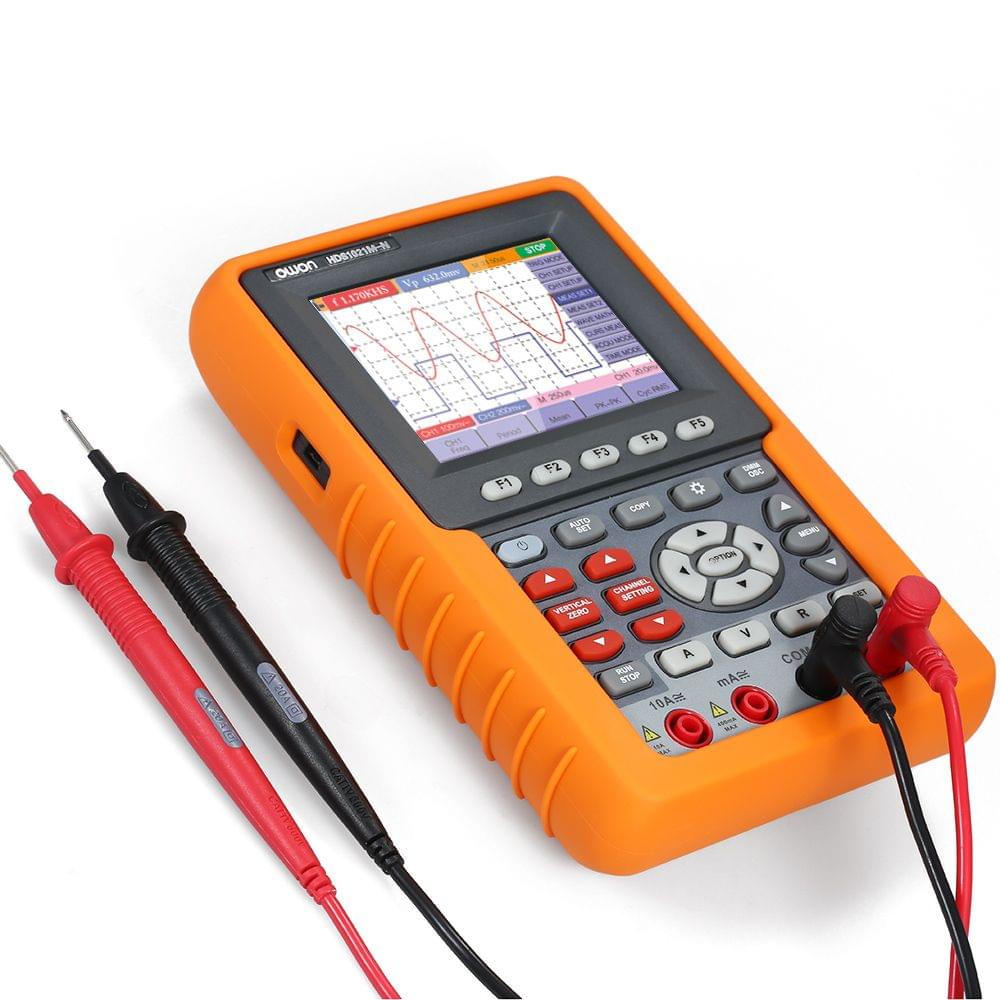 Owon HDS1021M-N Single Channel Oscilloscope Handheld - UK Plug