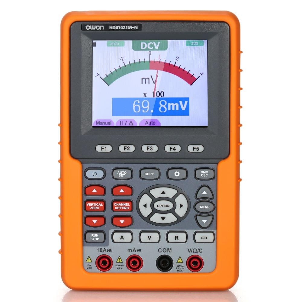 Owon HDS1021M-N Single Channel Oscilloscope Handheld - US Plug