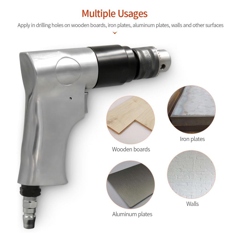 3/8" Air Drill Air Drilling Machine Reversible Air Drill
