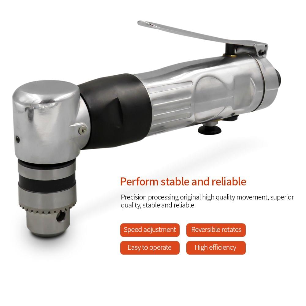 3/8" Air Drill Reversible Rotate Air Angle Drill Right Angle