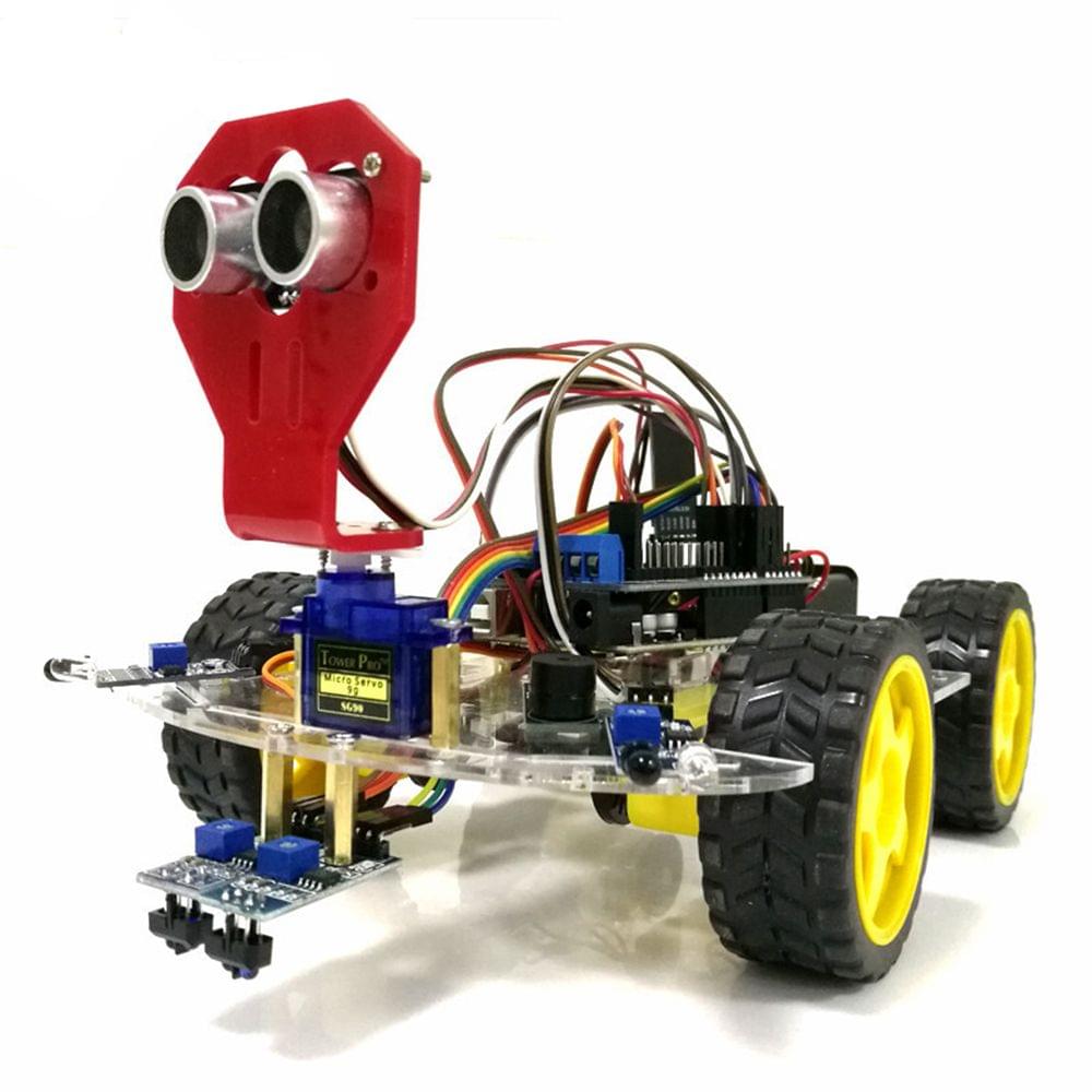WiFi Control 2 Tracking Ultrasonic Obstacle Avoidance