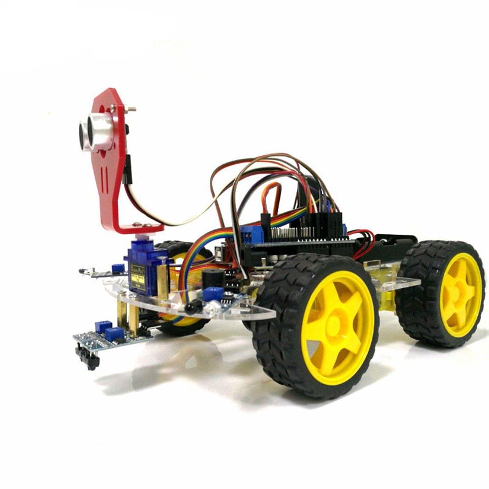 WiFi Control 2 Tracking Ultrasonic Obstacle Avoidance