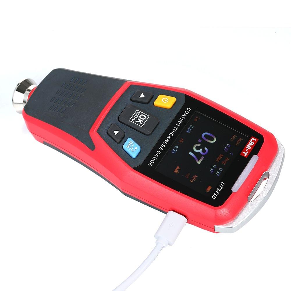 UNI-T UT343D Digital Coating Gauge Meter Thickness Tester