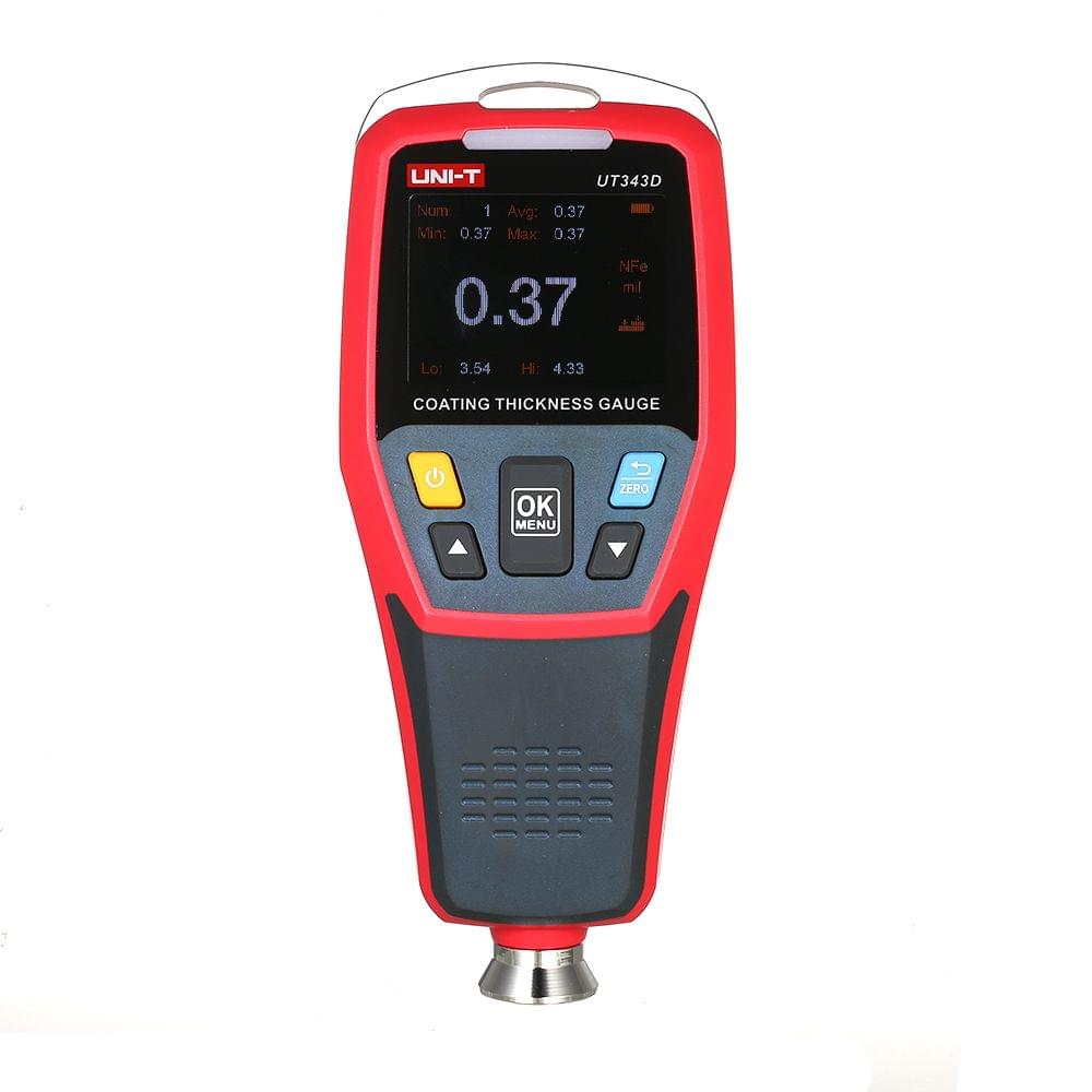 UNI-T UT343D Digital Coating Gauge Meter Thickness Tester