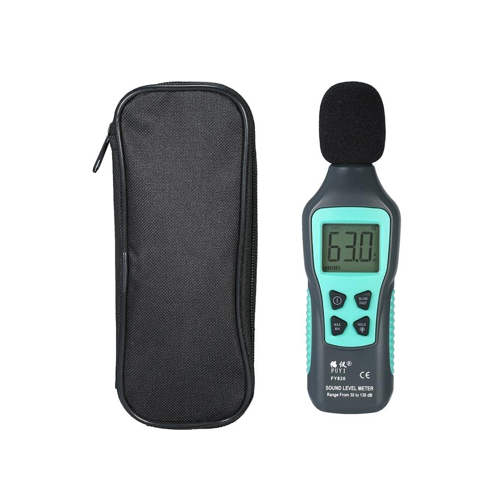 FUYI LCD Digital Noisemeter Sound Level Meter 30-130dB Noise