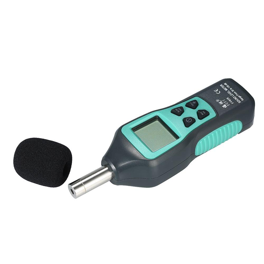 FUYI LCD Digital Noisemeter Sound Level Meter 30-130dB Noise