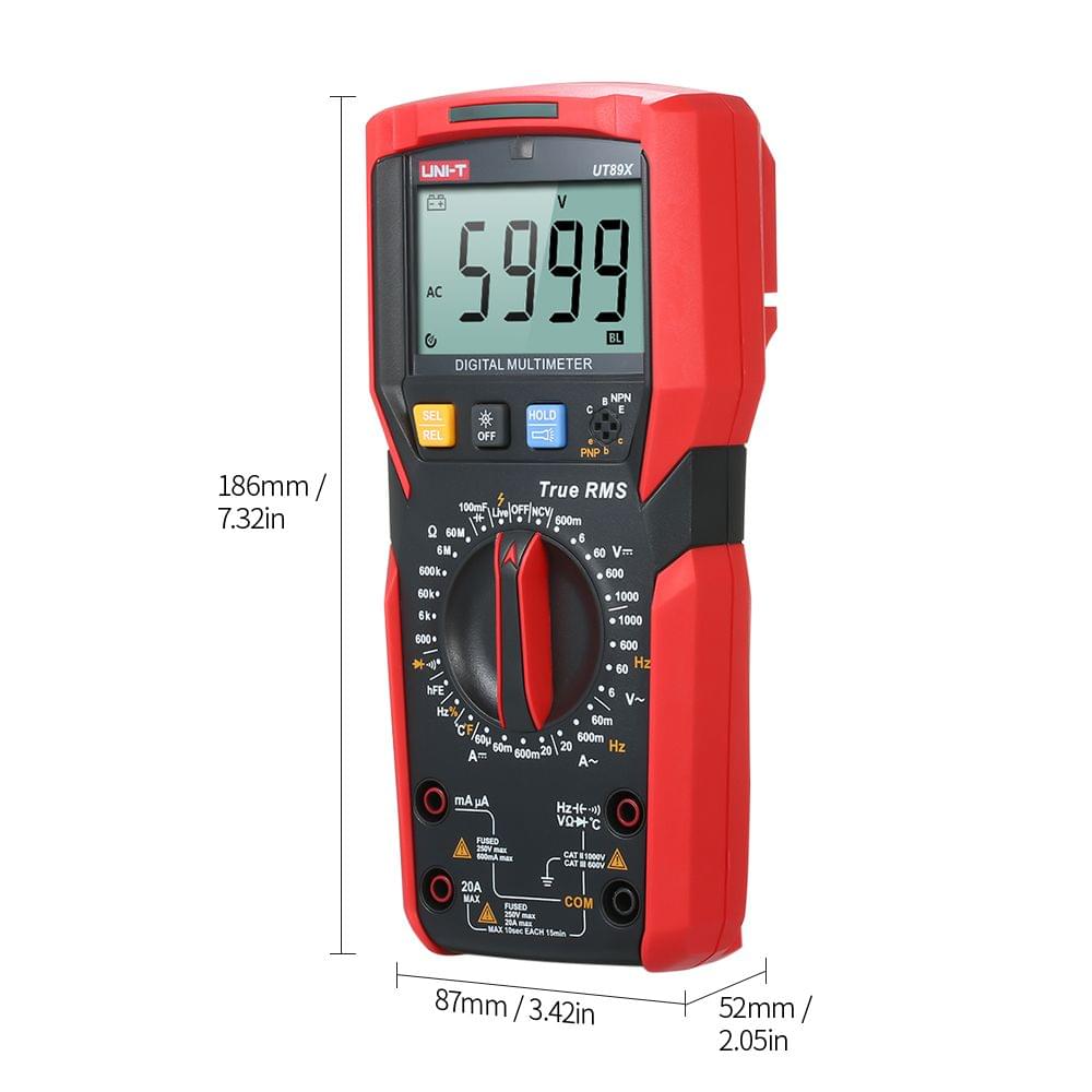 UNI-T UT89X Digital Multimeter High Accuracy Handheld Mini
