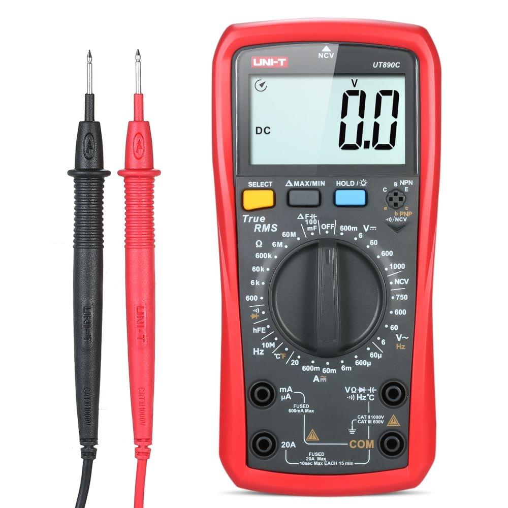 UNI-T UT890C Digital Multimeter True RMS Handheld Mini
