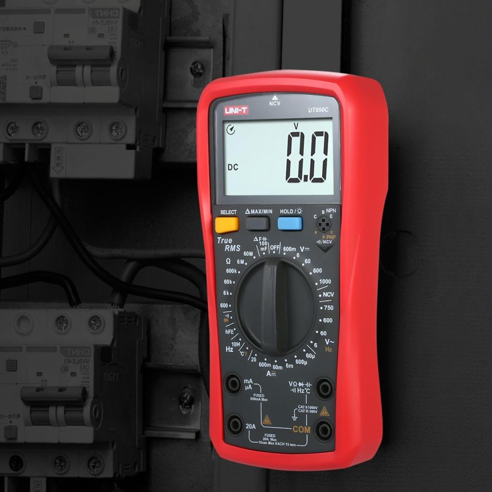 UNI-T UT890C Digital Multimeter True RMS Handheld Mini