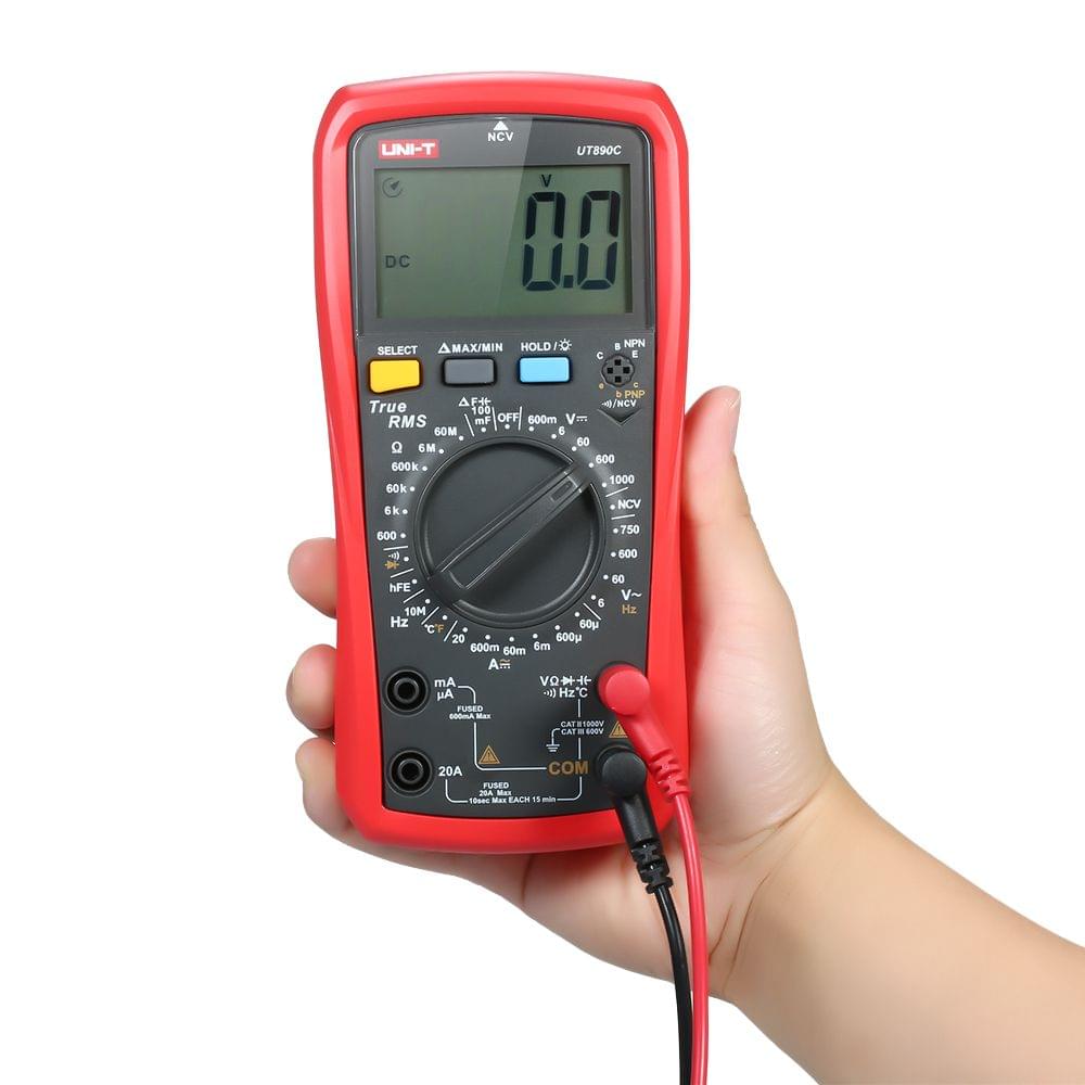 UNI-T UT890C Digital Multimeter True RMS Handheld Mini