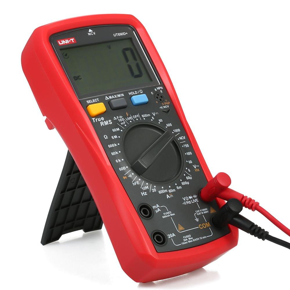 UNI-T UT890D+ Digital Multimeter True RMS Handheld Mini