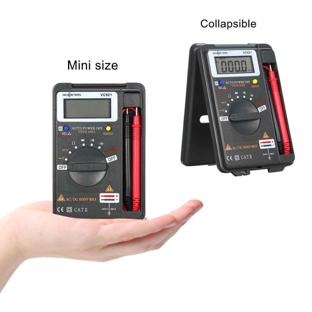 RICHMETERS Handheld Mini Digital Multimeter Multifunction