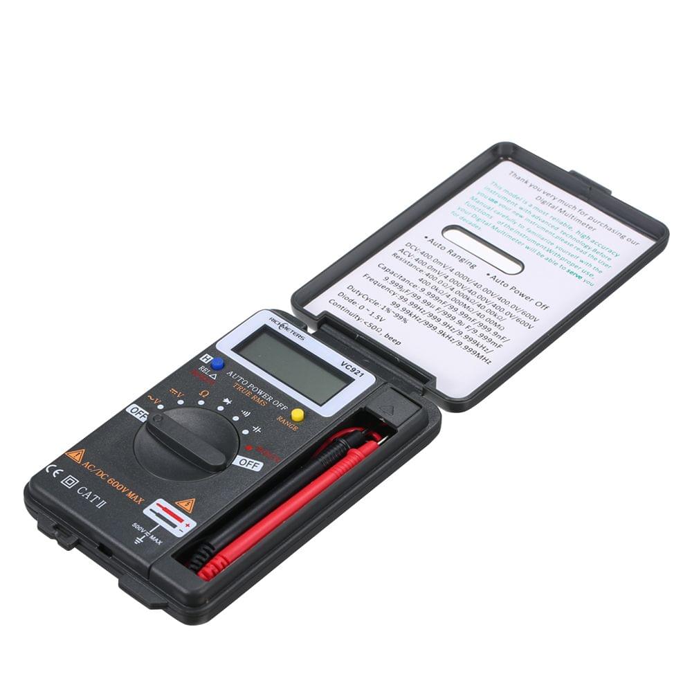 RICHMETERS Handheld Mini Digital Multimeter Multifunction