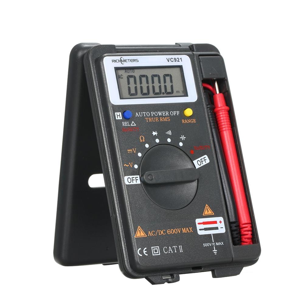 RICHMETERS Handheld Mini Digital Multimeter Multifunction