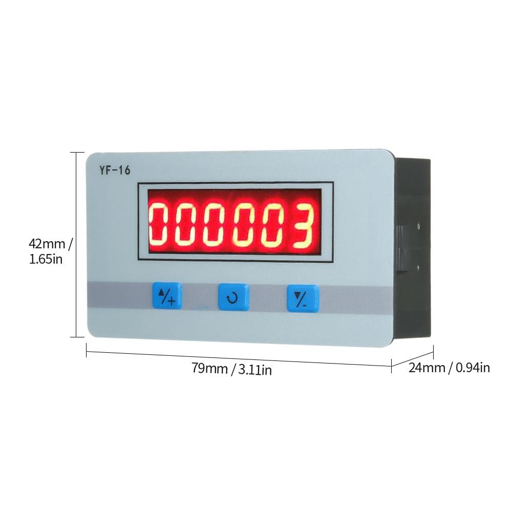Mini LCD Digital Counter Module DC/AC5V~24V Electronic