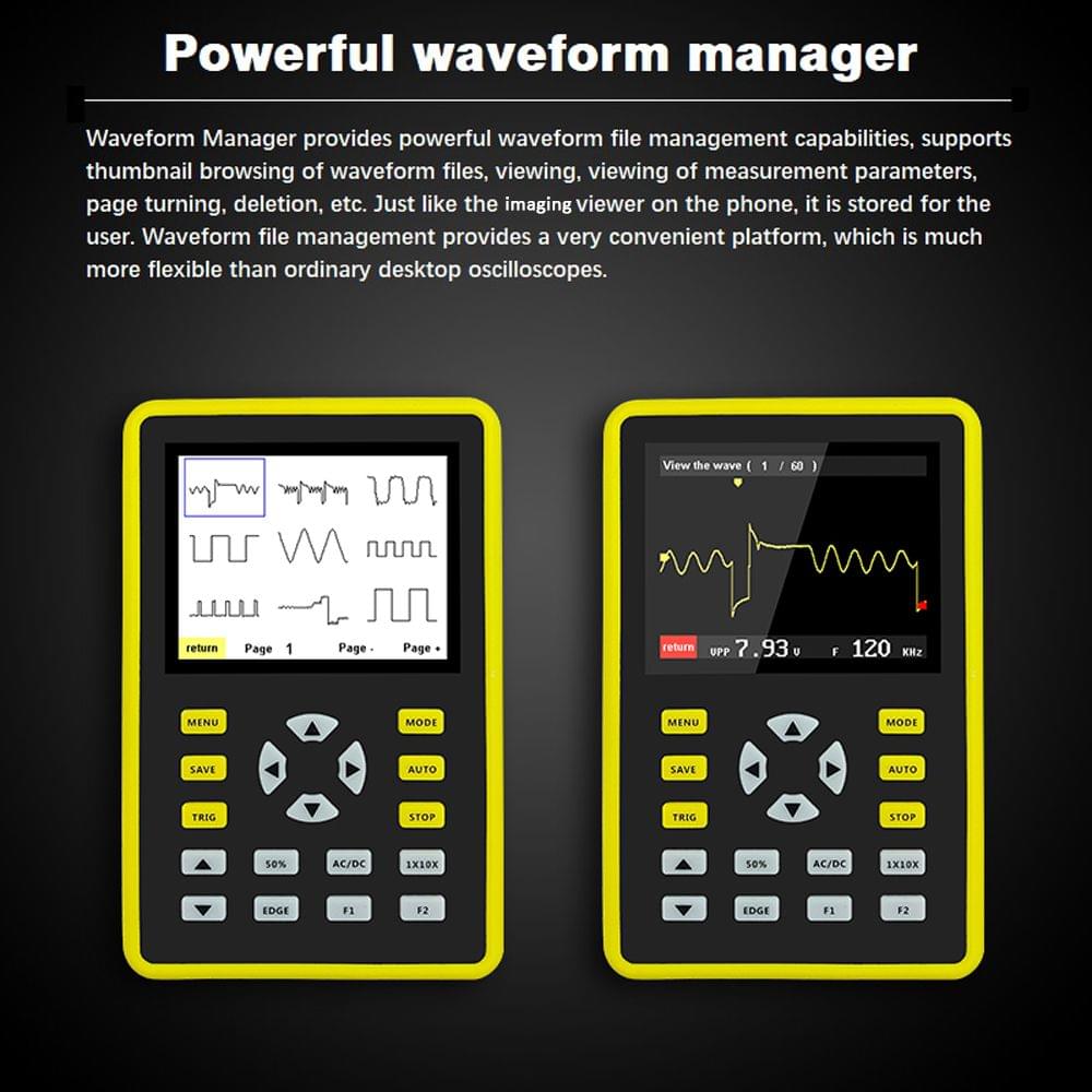 5012H 2.4" LCD Display Screen Handheld Portable Digital Mini