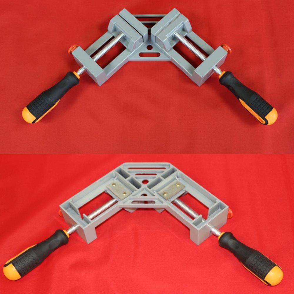 Aluminium Handle 90 Degree Right Angle Clamp Photo Corner - Double handle