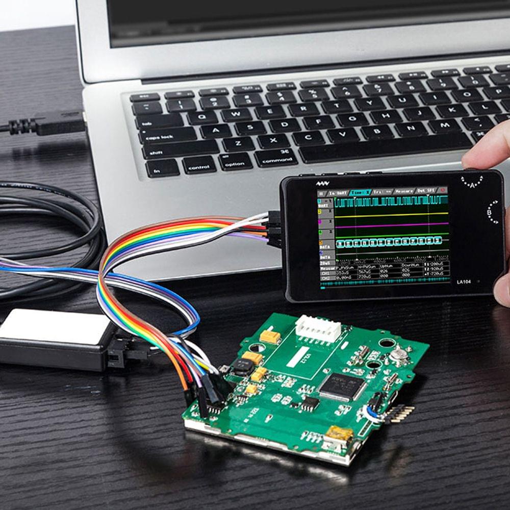 Portable Digital Logic Analyzer LA104 USB Mini 4 Channels