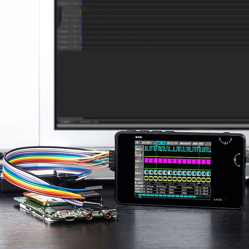 Portable Digital Logic Analyzer LA104 USB Mini 4 Channels