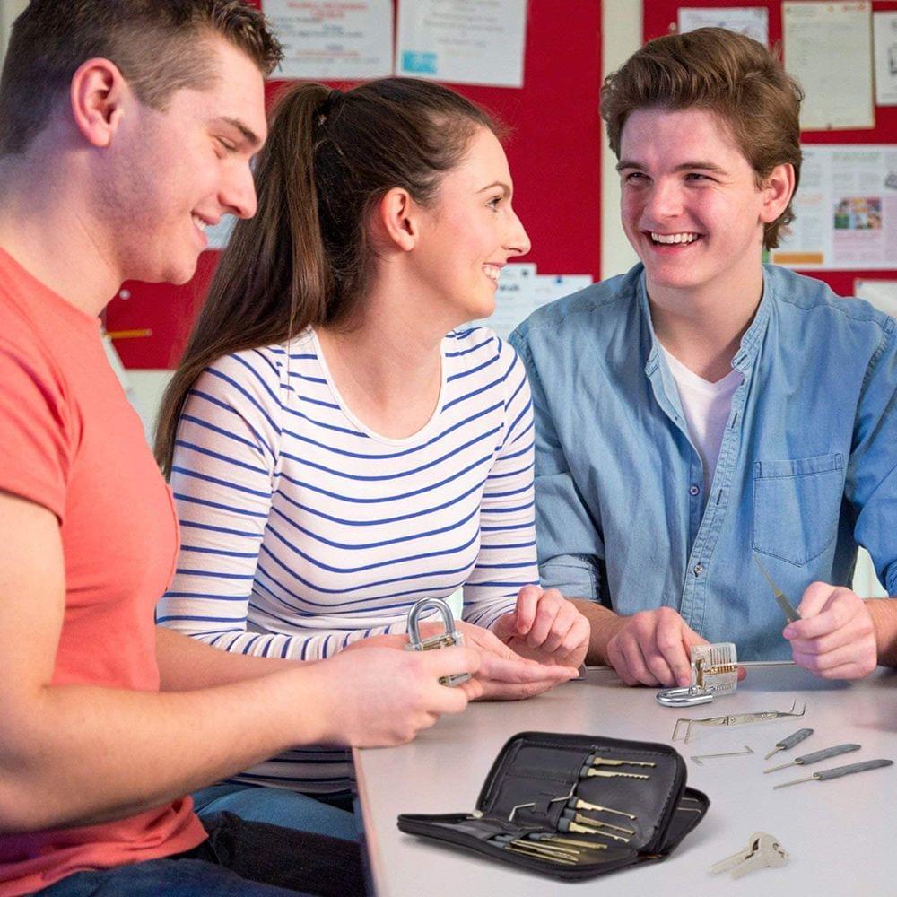 24Pcs Hooks and Wrenchs Lock Set Pratice Games Tools