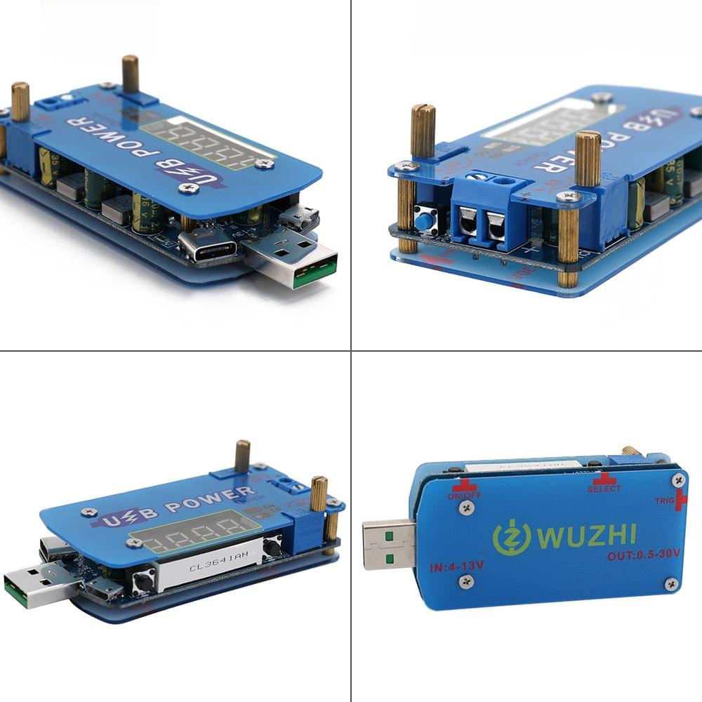 DC to DC 15W Adjustable USB Step Up Down Power CVCC Buck