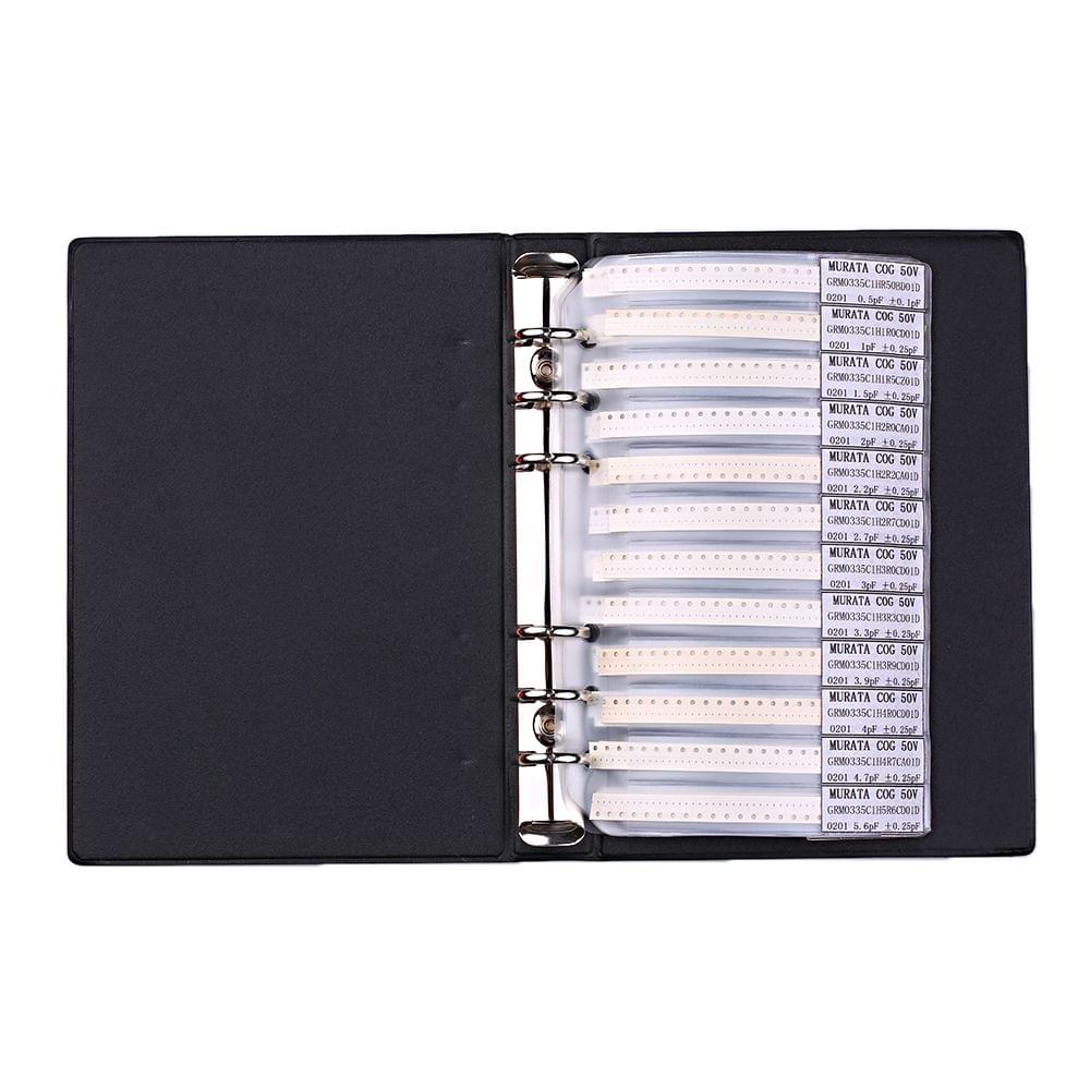 Sample Book 0201 0402 0603 0805 1206 Capacitor Kit SMD SMT - Model 0201