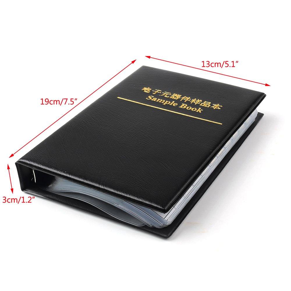 Sample Book 0201 0402 0603 0805 1206 Capacitor Kit SMD SMT - Model 0201