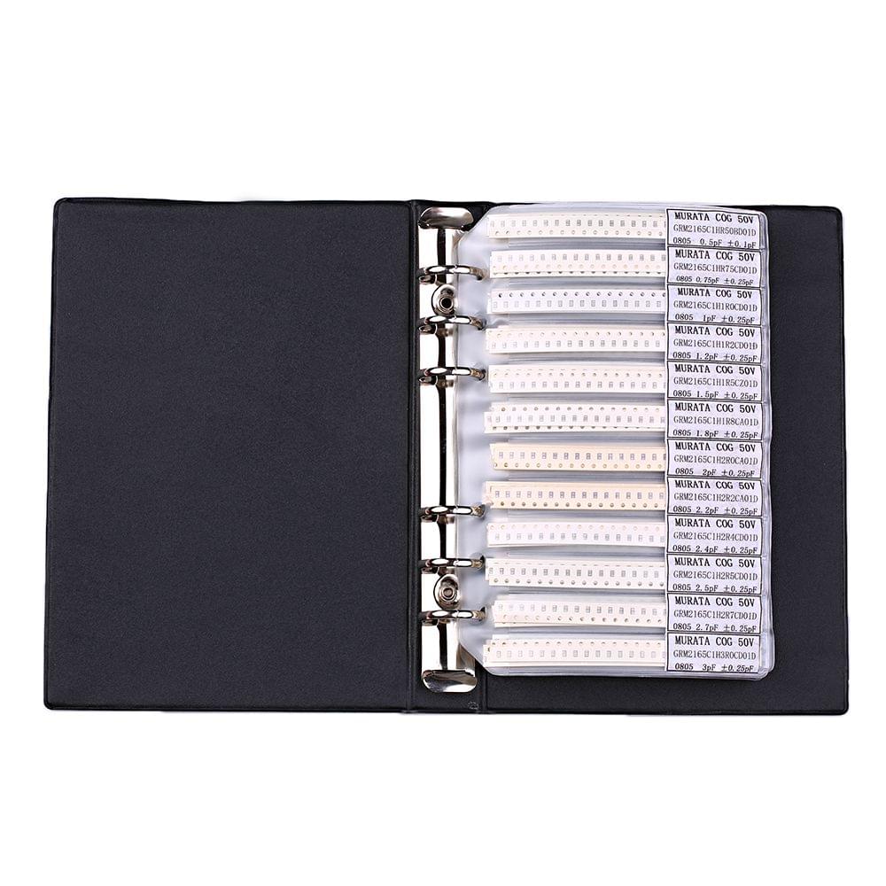 Sample Book 0201 0402 0603 0805 1206 Capacitor Kit SMD SMT - Model 0805