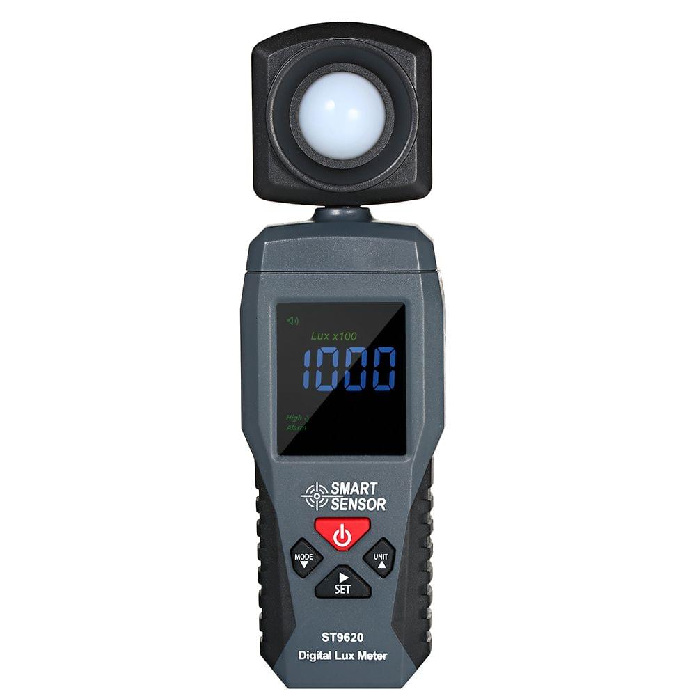 SMART SENSOR Digital Lux Meter LCD Display Handheld