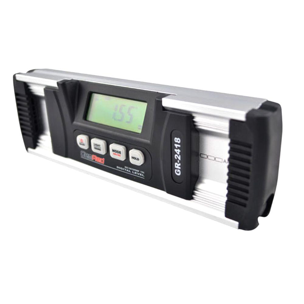 GemRed IP67 Digital Protractor Level Torpedo Level 360? LED