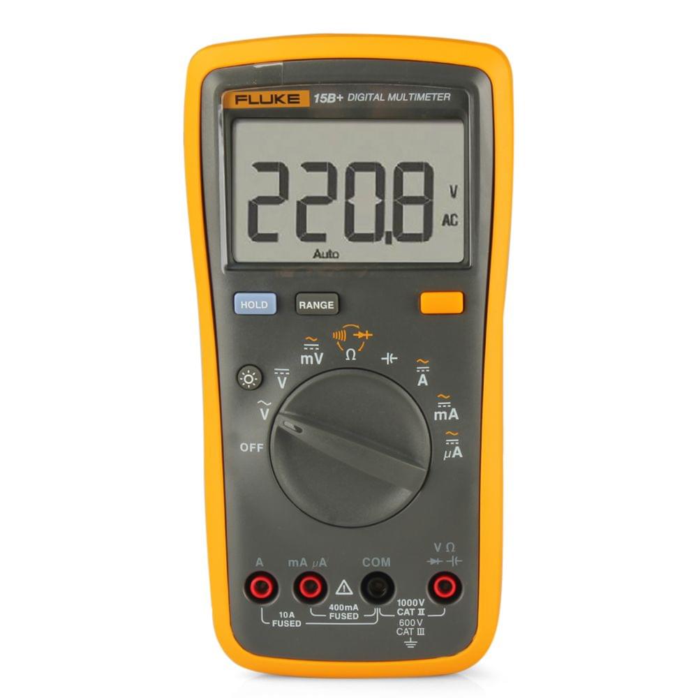 FLUKE F15B+ 4000 Counts Multimeter Portable Digital