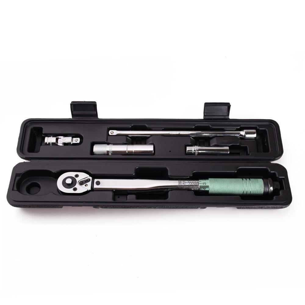 3/8" DR 5-60Nm Adjustable Mini Double Scale Torque Wrench