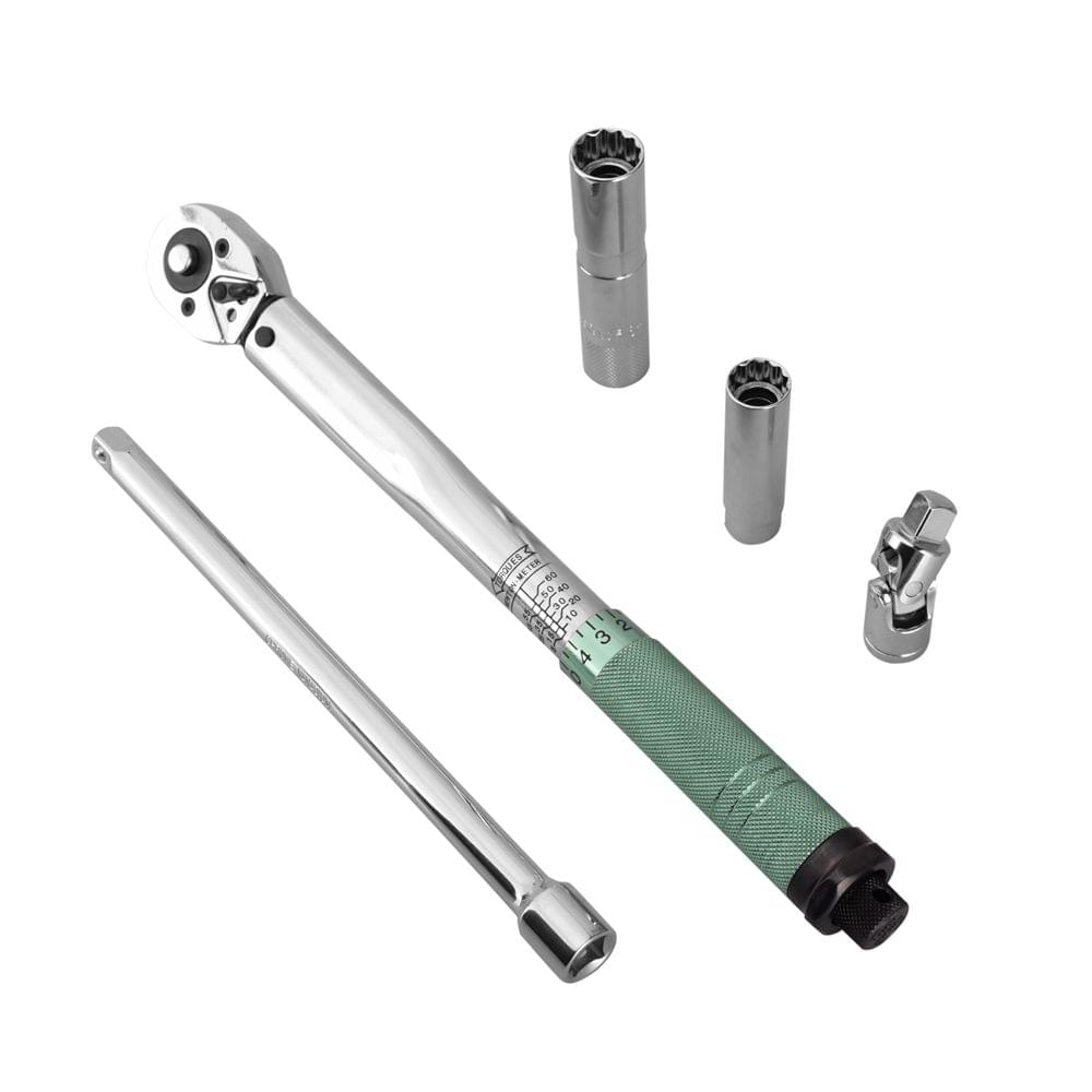 3/8" DR 5-60Nm Adjustable Mini Double Scale Torque Wrench