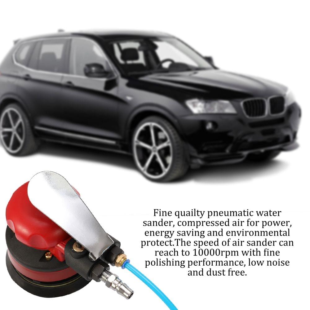 SY-8127 5" Pneumatic Tool Polisher Air Water Sander Inlet