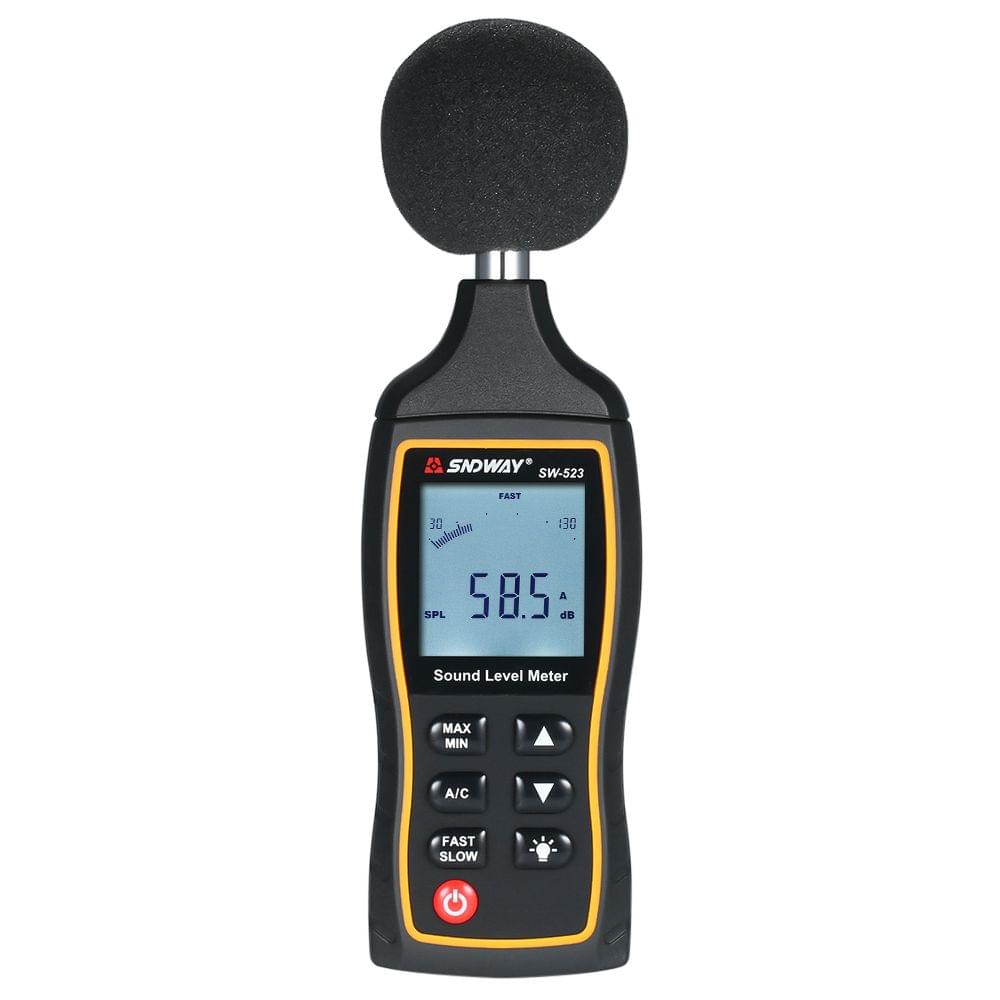 SNDWAY High Accuracy LCD Digital Noisemeter Sound Level