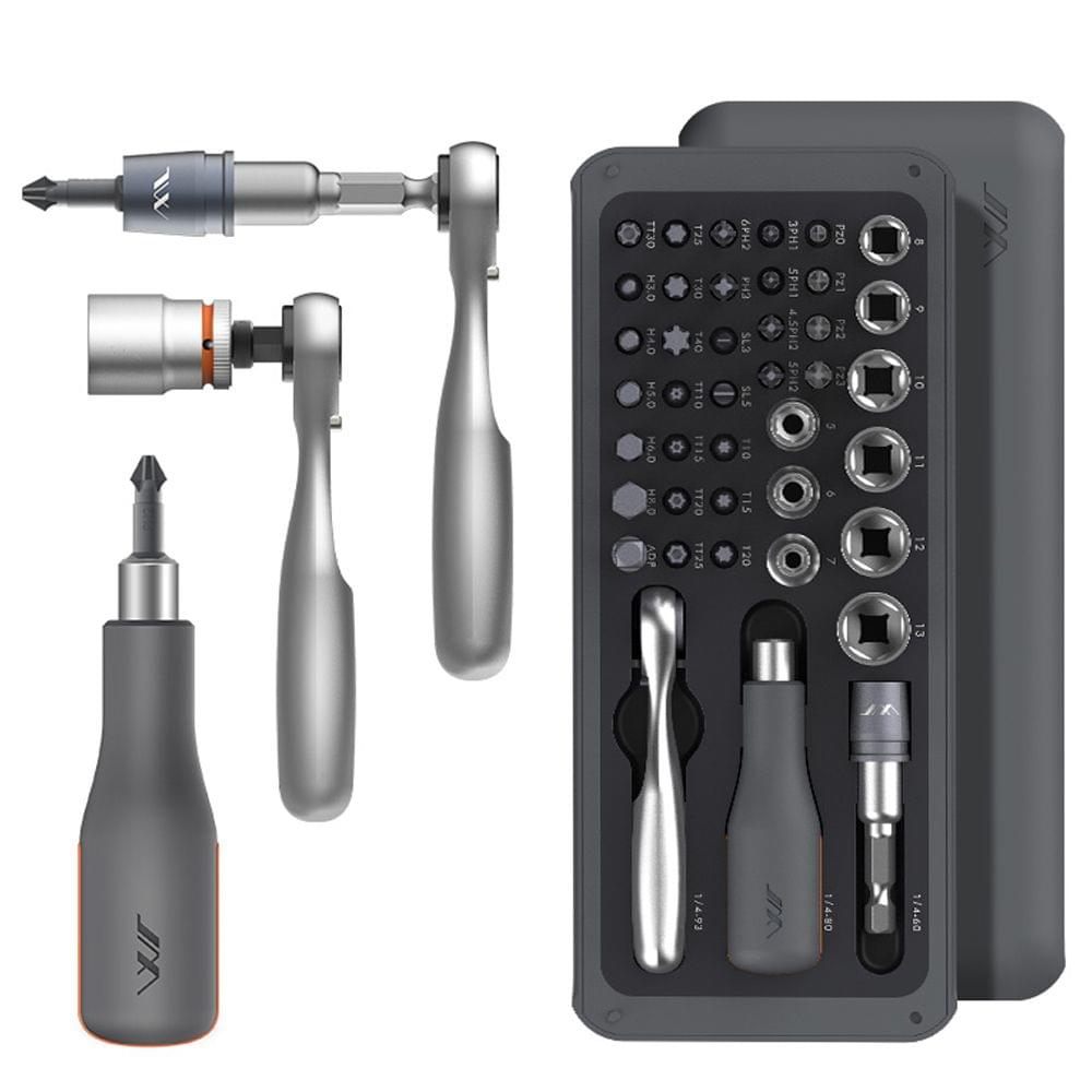 41-in-1 1/4" Multifunctional Ratchet Wrench Set Bits