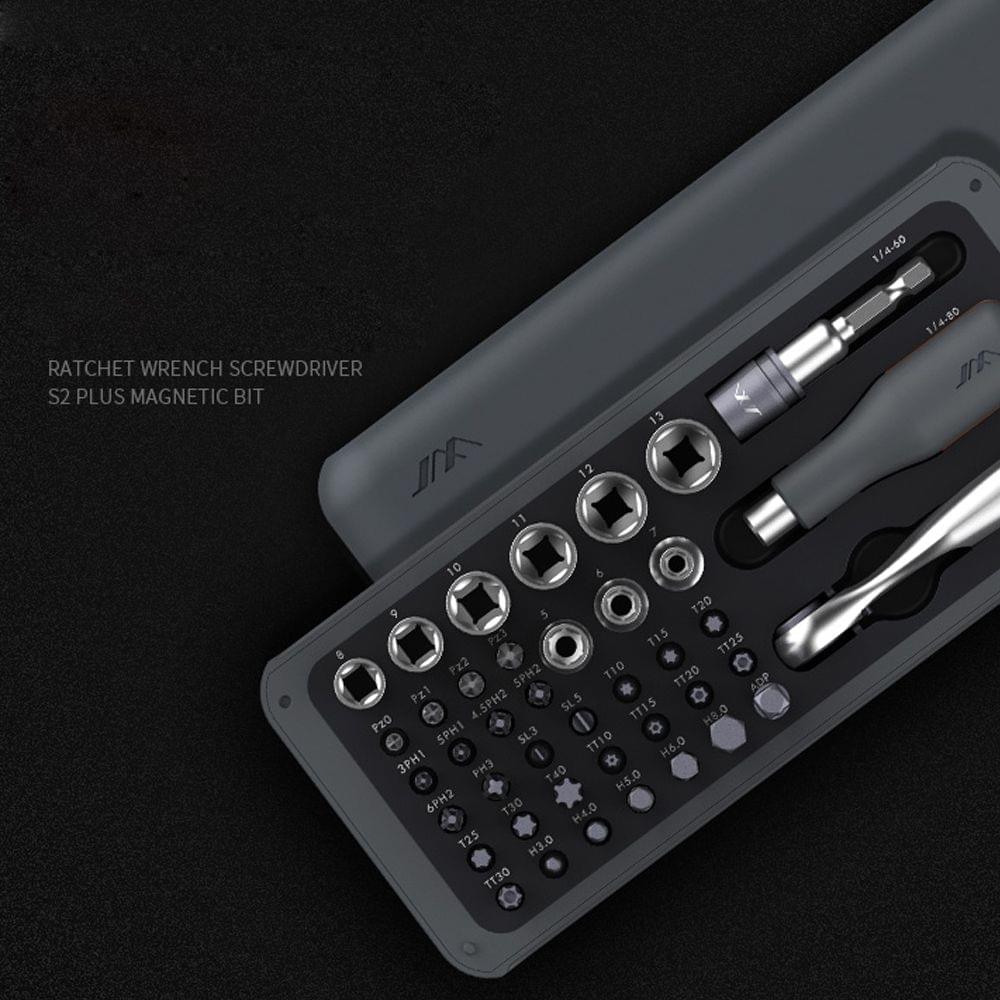 41-in-1 1/4" Multifunctional Ratchet Wrench Set Bits