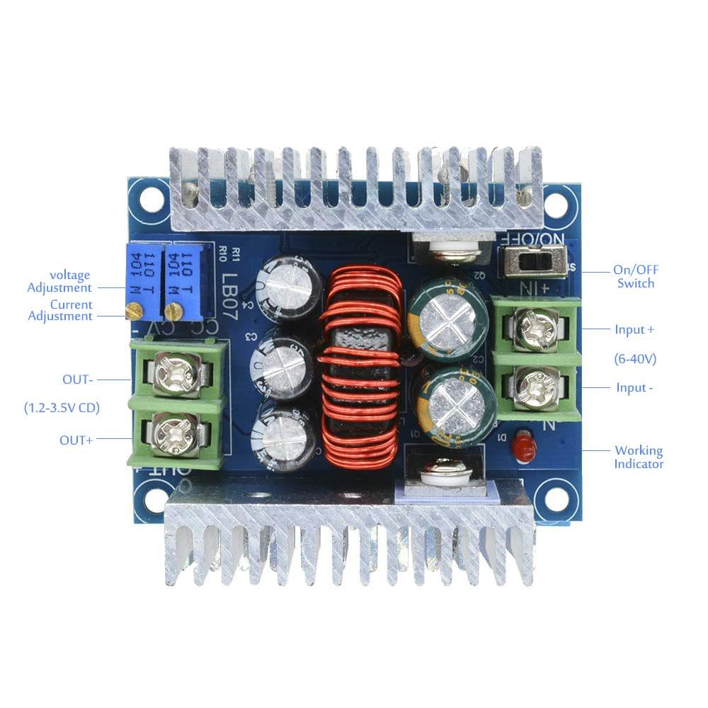 DC-DC Buck Converter 300W 20A Step Dowm Module Adjustable - 20A
