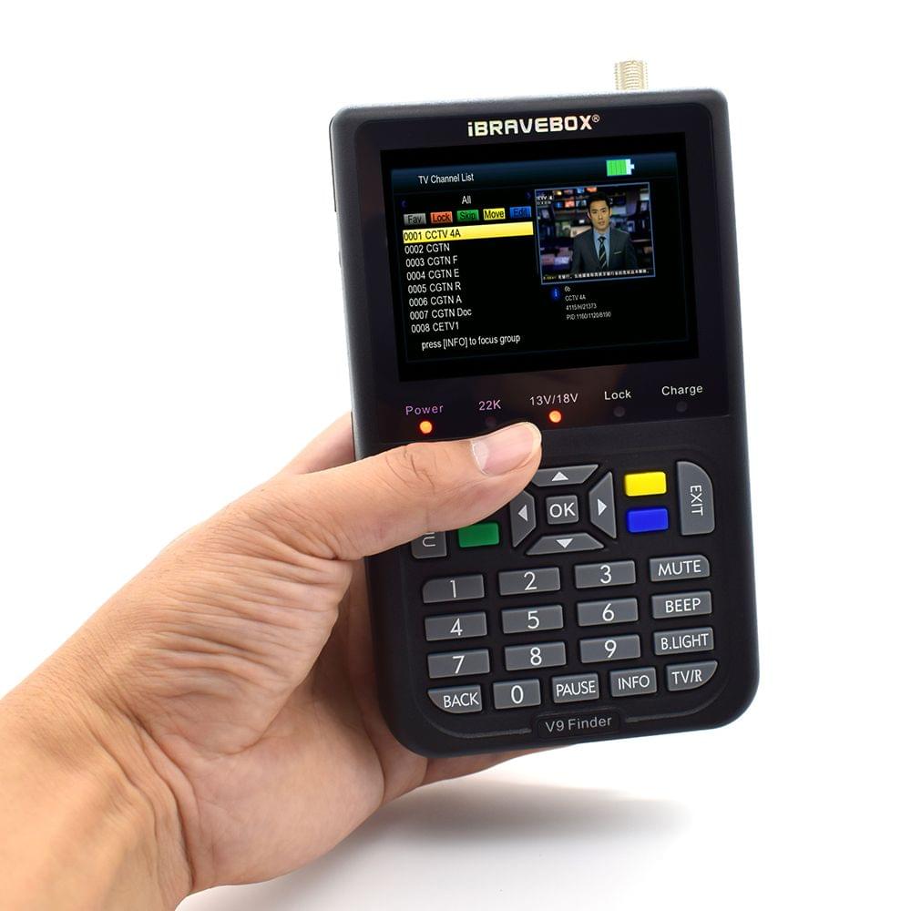 V9 Finder Digital Satellite Finder LCD Satellite Finder - US Plug