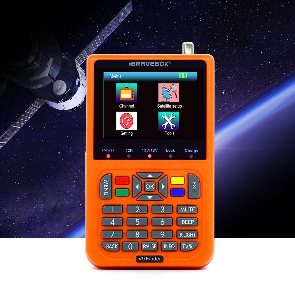 V9 Finder Digital Satellite Finder LCD Satellite Finder - EU Plug