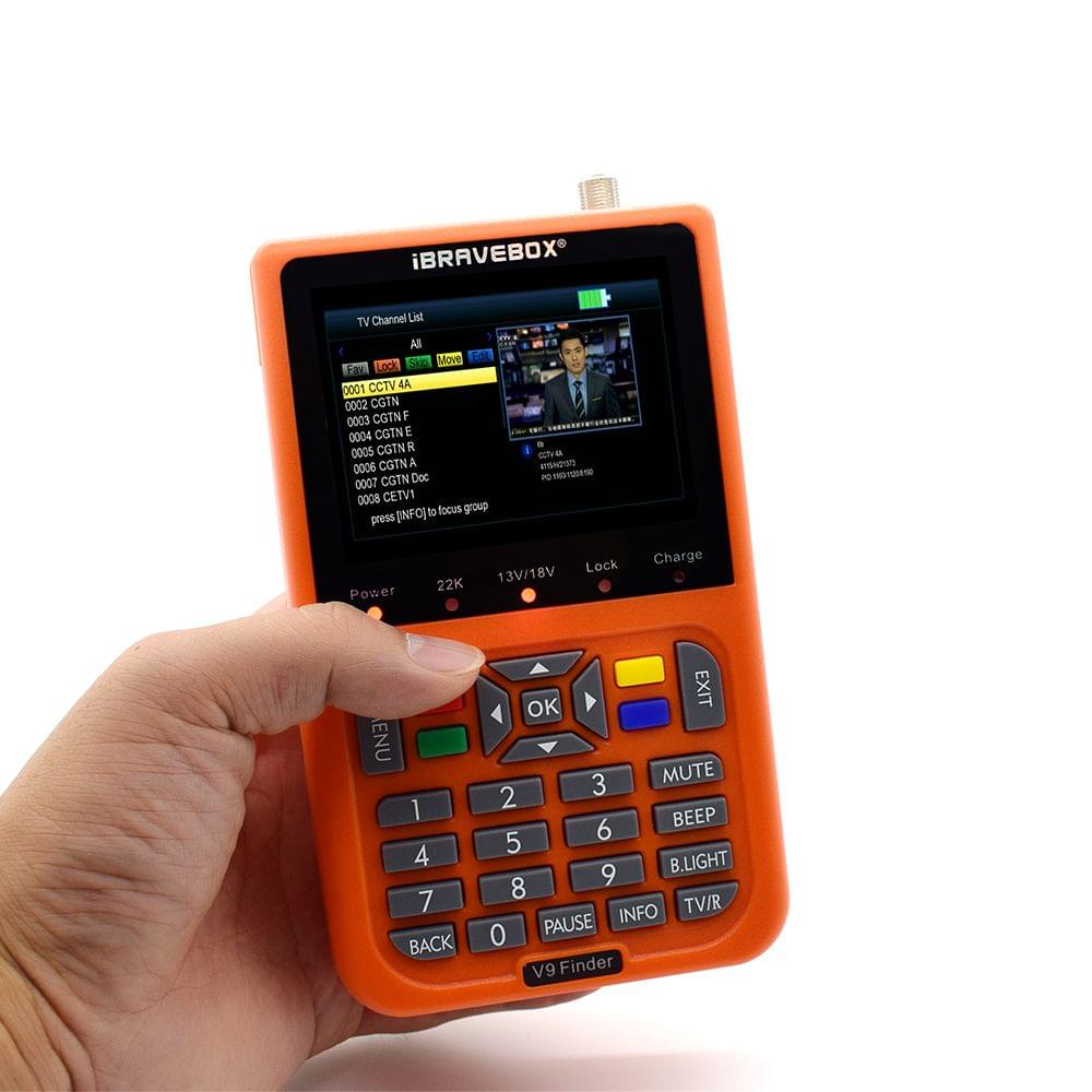 V9 Finder Digital Satellite Finder LCD Satellite Finder - EU Plug
