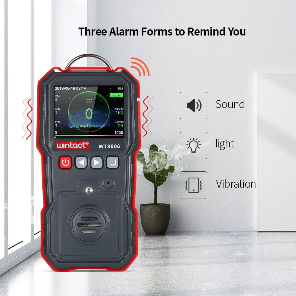 wintact High Precision CO Meter Professional Portable CO