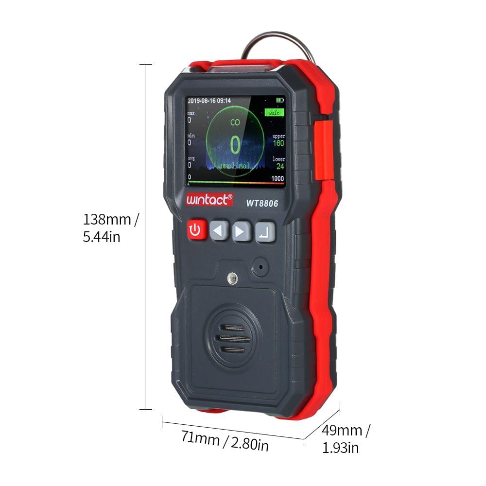 wintact High Precision CO Meter Professional Portable CO
