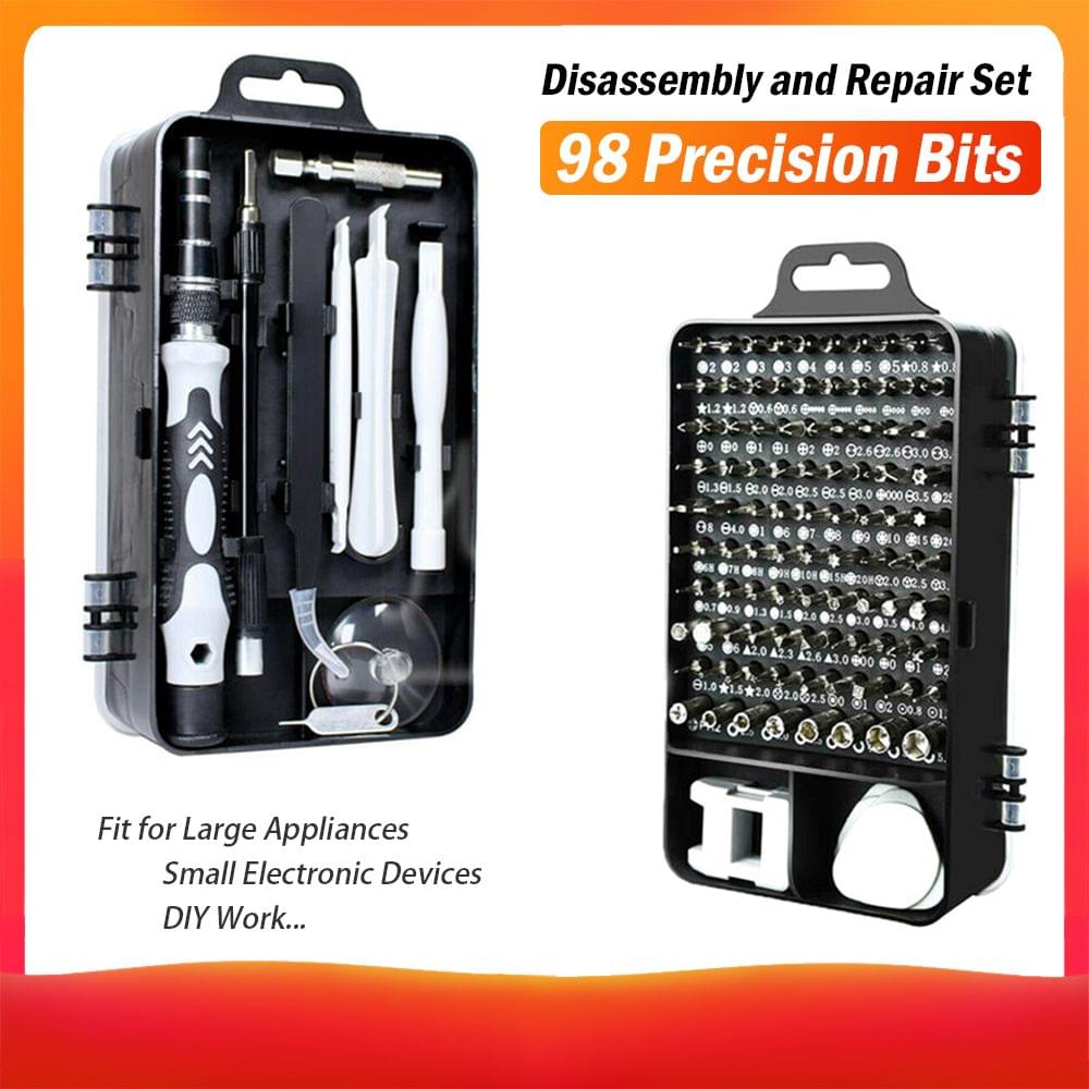 115 in 1 Magnetics Precision Screwdriver Set Fit Computer Pc