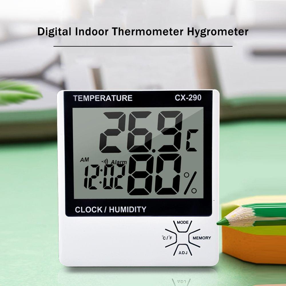 Indoor Thermometer Humidity Gauge LCD Digital Thermometer