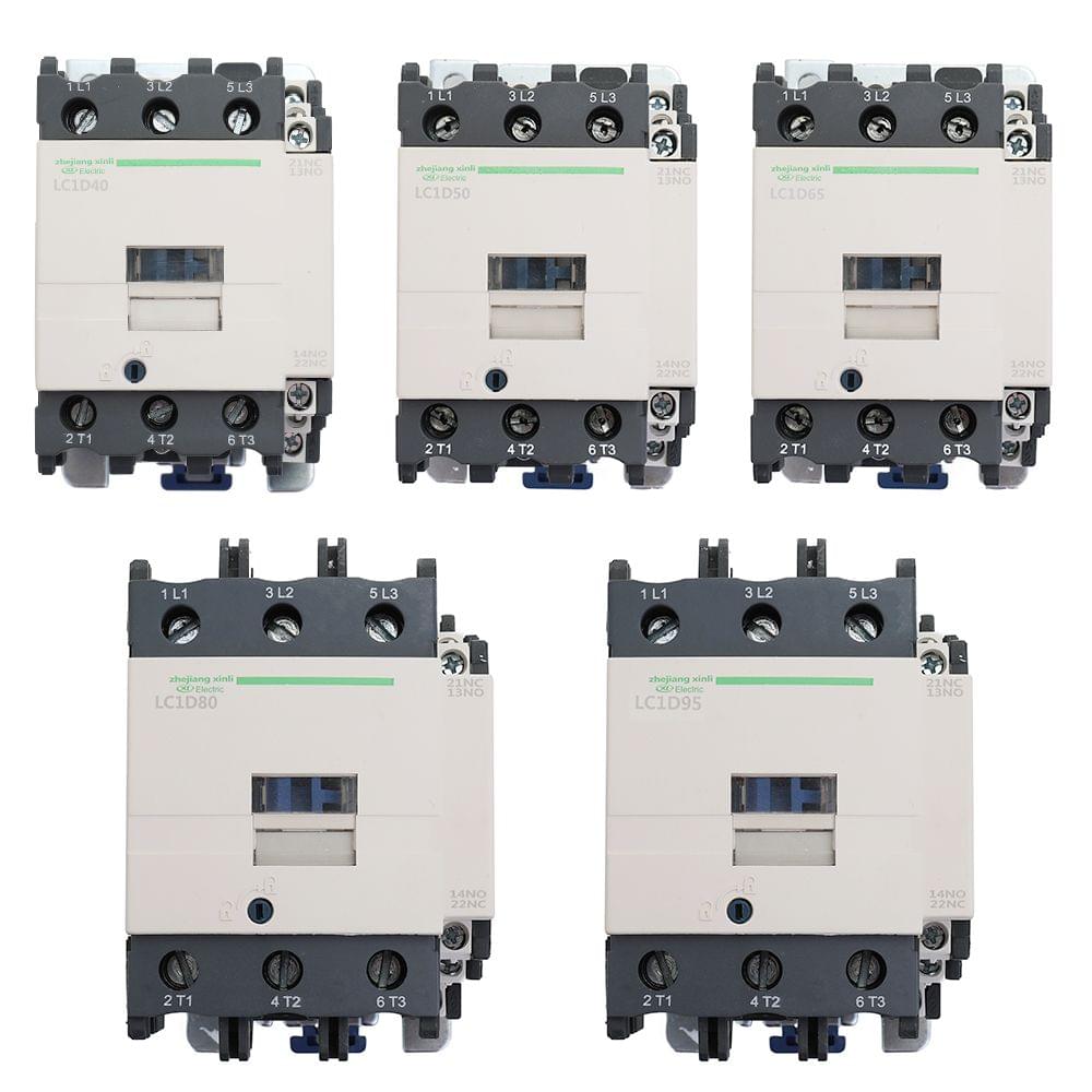 AC Connector Electric 220V 50/60Hz Poles Coil AC Modular - 5