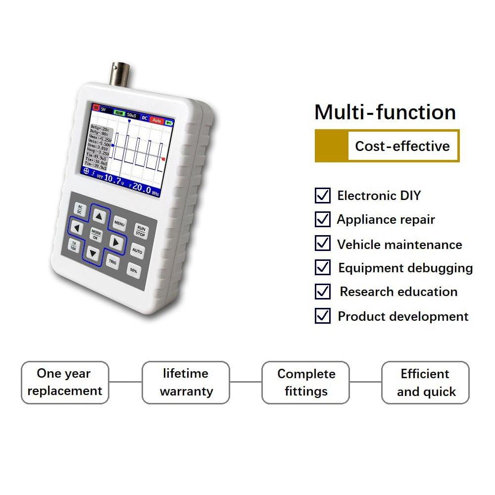 KKmoon 2031H Digital Oscilloscope Handheld Oscilloscope Mini