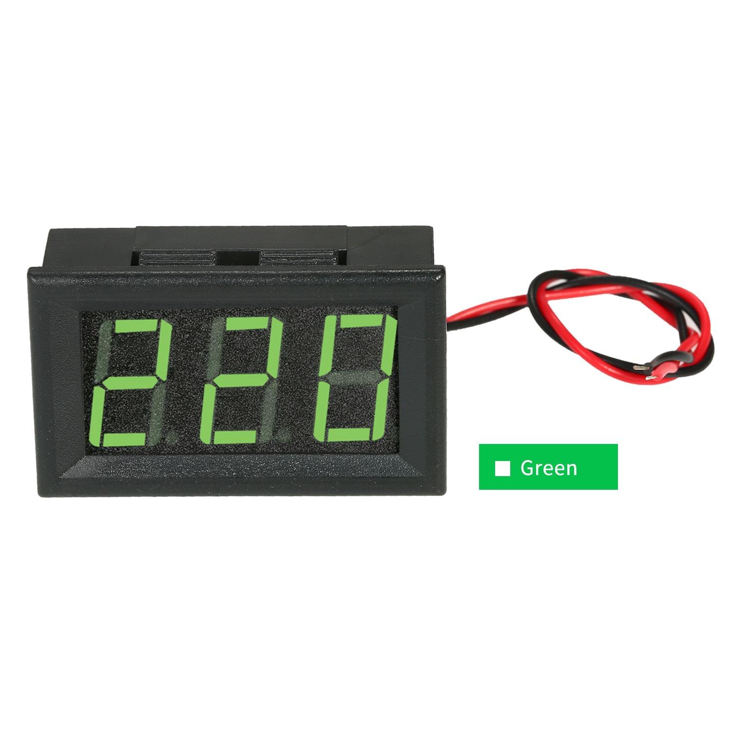DC 5V-120V 0.56" LED Digital Voltmeter Voltage Tester Meter